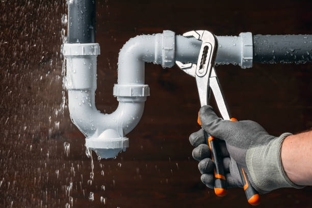 Professional Drain Cleaning technician working in Bassett, VA
